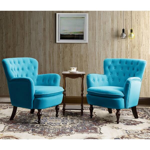 Isabella Accent Chairs Set Of 2 On Sale Overstock 31633231