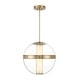 preview thumbnail 7 of 6, Minka Lavery 3886-L Divinely 21" Wide LED Crystal Pendant