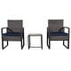 preview thumbnail 13 of 15, Maldives 3 Piece Rattan Wicker Outdoor Set (Washable PE)