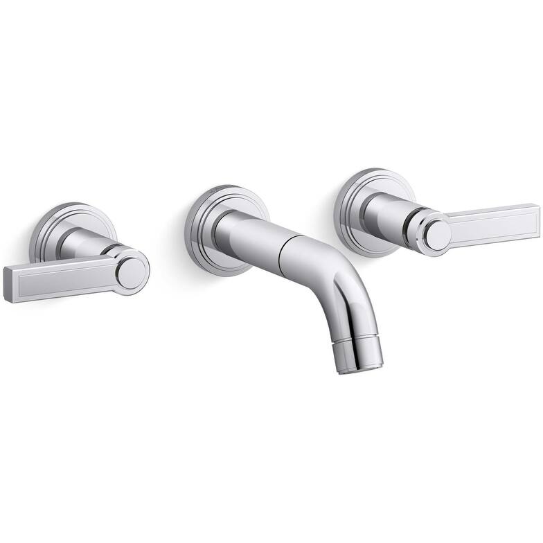 Kallista P80250-LV Vir Stil Minimal 1.2 GPM Wall Mounted Widespread
