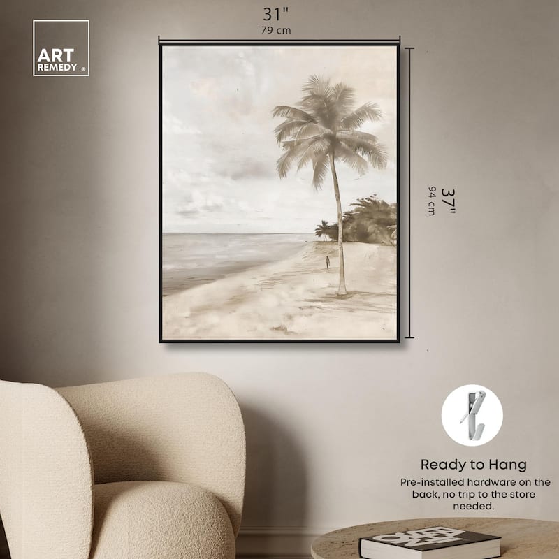 Vastness of the Sea II Canvas by Art Remedy