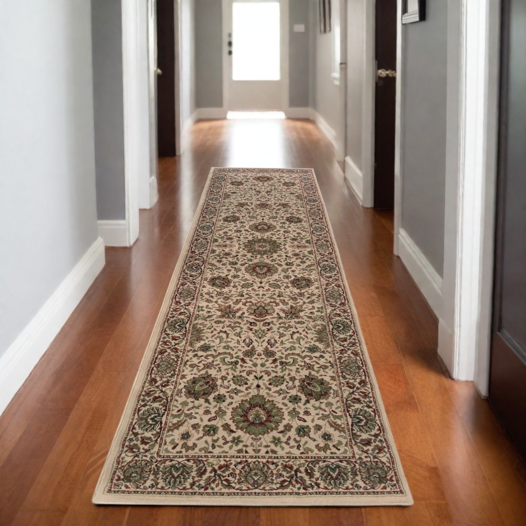 HomeRoots Rupo Oriental Traditional Runner Area Rug