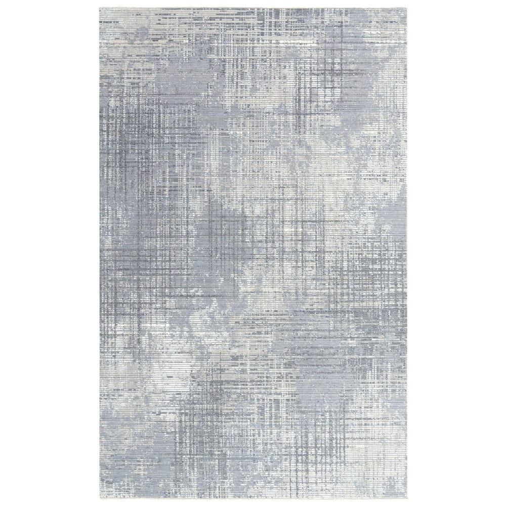 Alora Decor Aurora Beige, Grey, and Cream Cross Wool Blend Rug