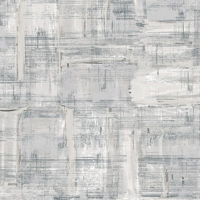 Galerie Wallcoverings Lustre Collection Abstract Paintstroke Non-woven Metallic Wallpaper Roll