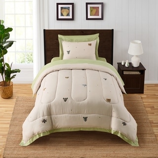 Kids Savana Printed Bed in a Bag Comforter & Sheet Set