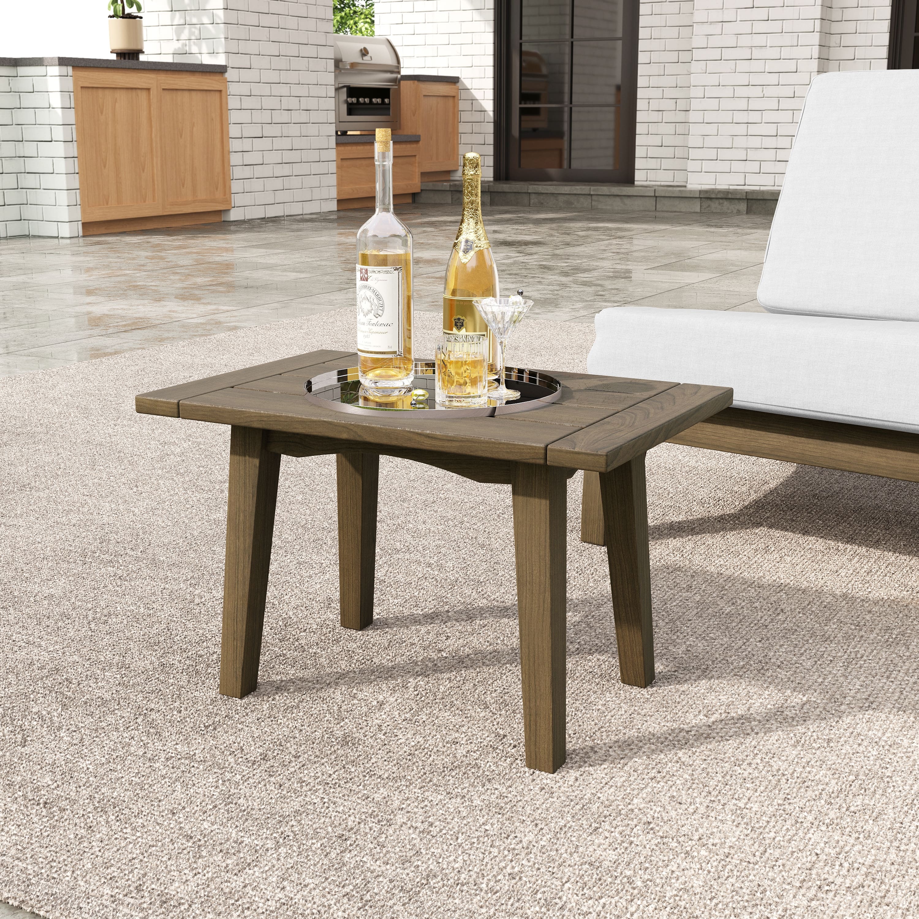 Option Teak/Side Table