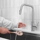 preview thumbnail 28 of 51, STYLISH Single Handle Touchless Pull Down Kitchen Faucet