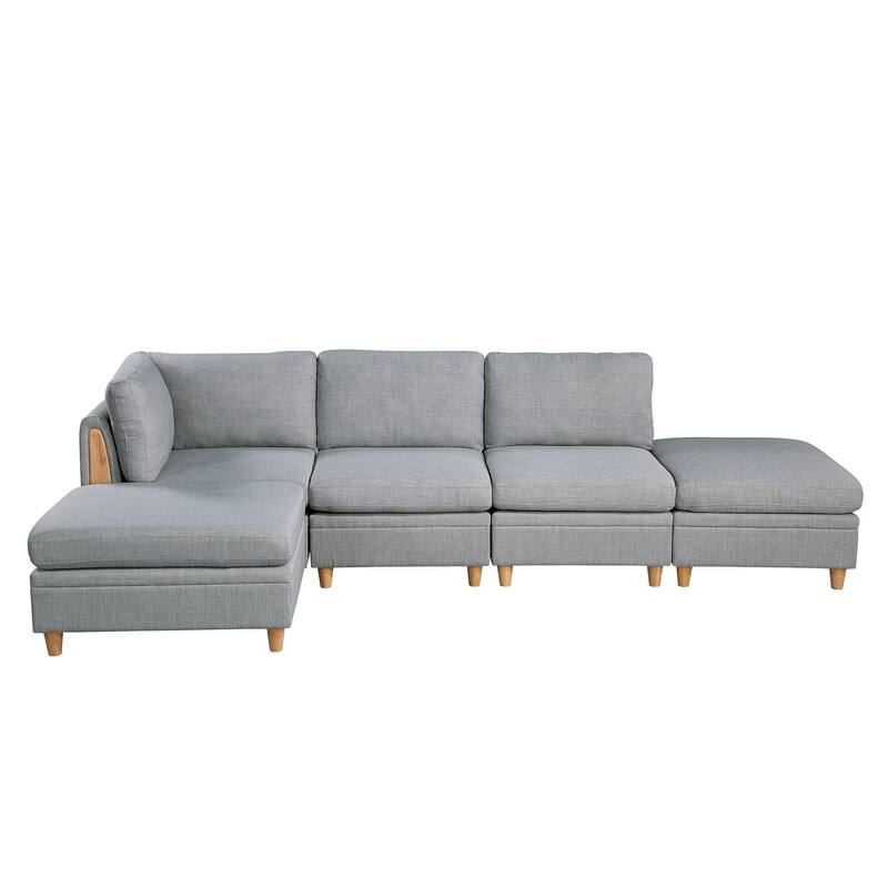 Living Room Furniture Ottoman Comfortable choice, multiple functions, classic design, and cozy corners Light