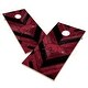 preview thumbnail 1 of 4, Arkansas Razorbacks Regulation 2x4 Cornhole Boards - V8 Include Carrying Case