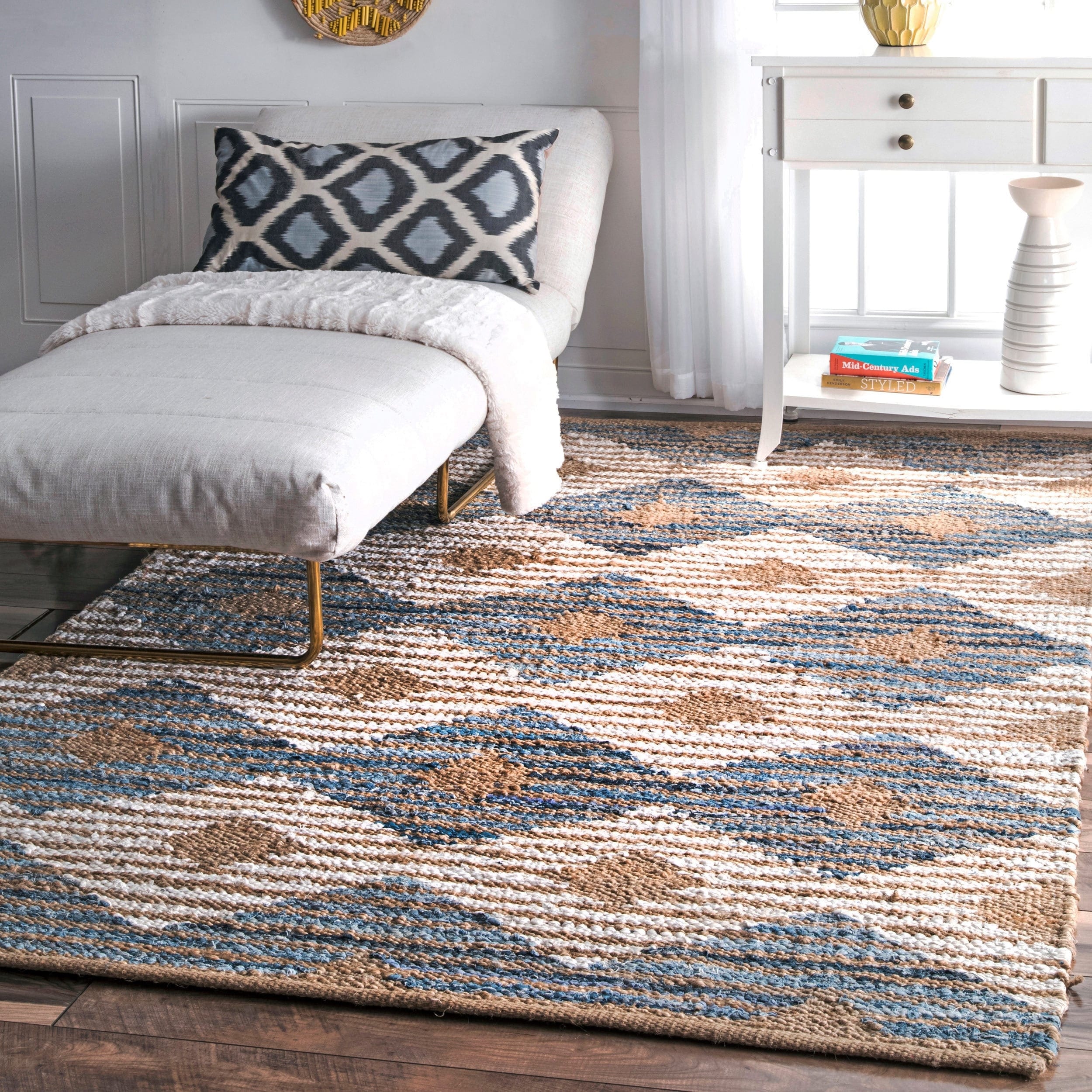 Details about  / Handwoven Jute Rug Loomsale Premium Natural Fibres Carpet Choose Size