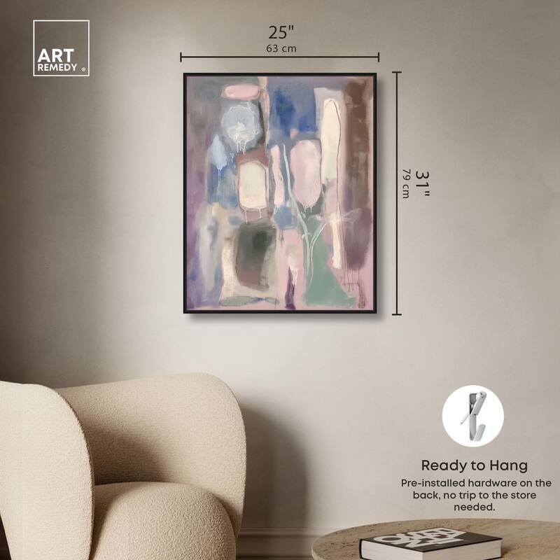 Silk and Satin III Canvas by Art Remedy