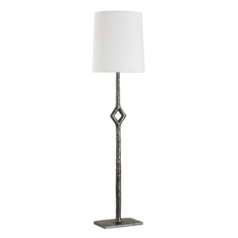 Uttermost Puncture Cordless Iron Buffet Lamp - 9.00" W x 36.25" H x 9.00" D