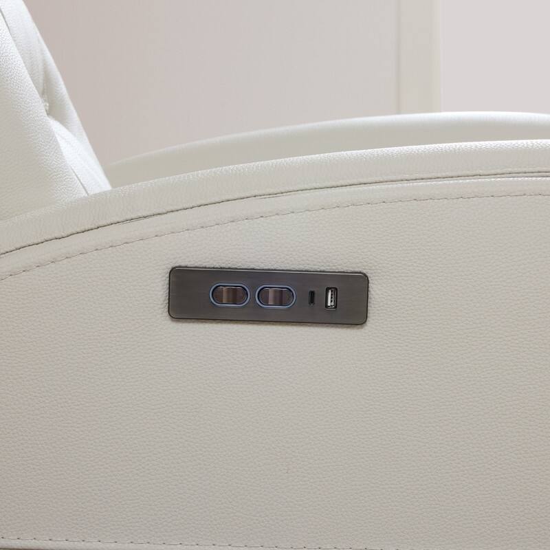 Spruce & Spring Power Recliner Chair Wall Hugger with Power Headrest