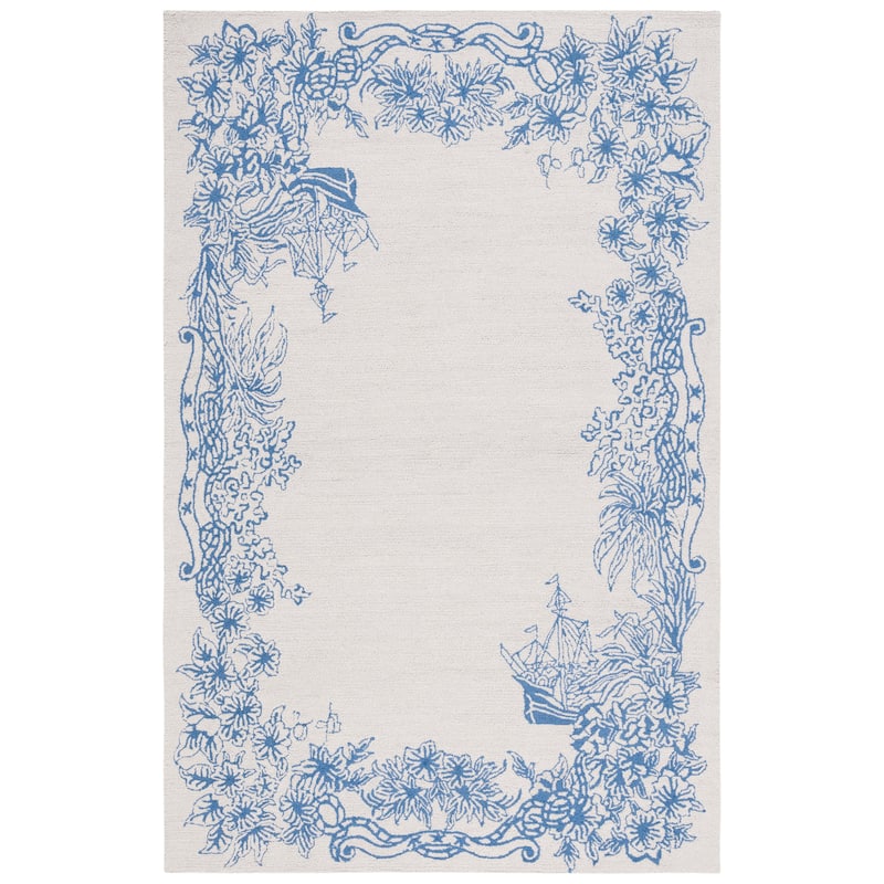 SAFAVIEH Handmade Chelsea Odilia French Country Wool Rug