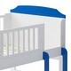 preview thumbnail 6 of 8, Elegant Twin Over Twin Loft Bed with Boat Design, Built-In Ladder, Anchor & Sailing Elements and Integrated Storage Shelves
