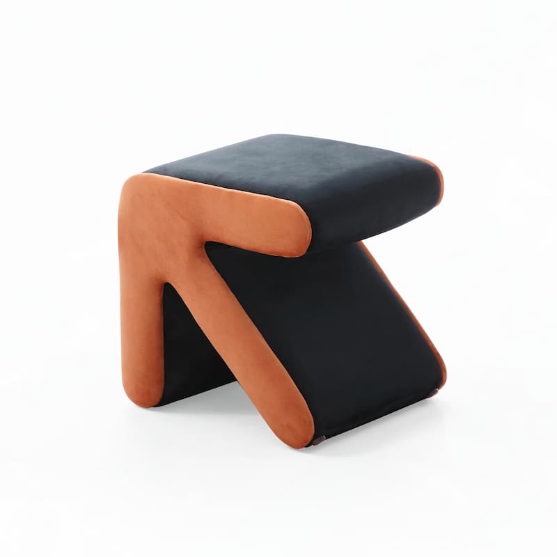 Velvet Sofa Stool Kids Stool Shoe Bench