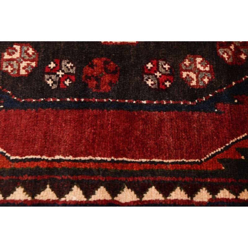ECARPETGALLERY Hand-knotted Anadol Dark Red Wool Rug - 3'3 x 5'11