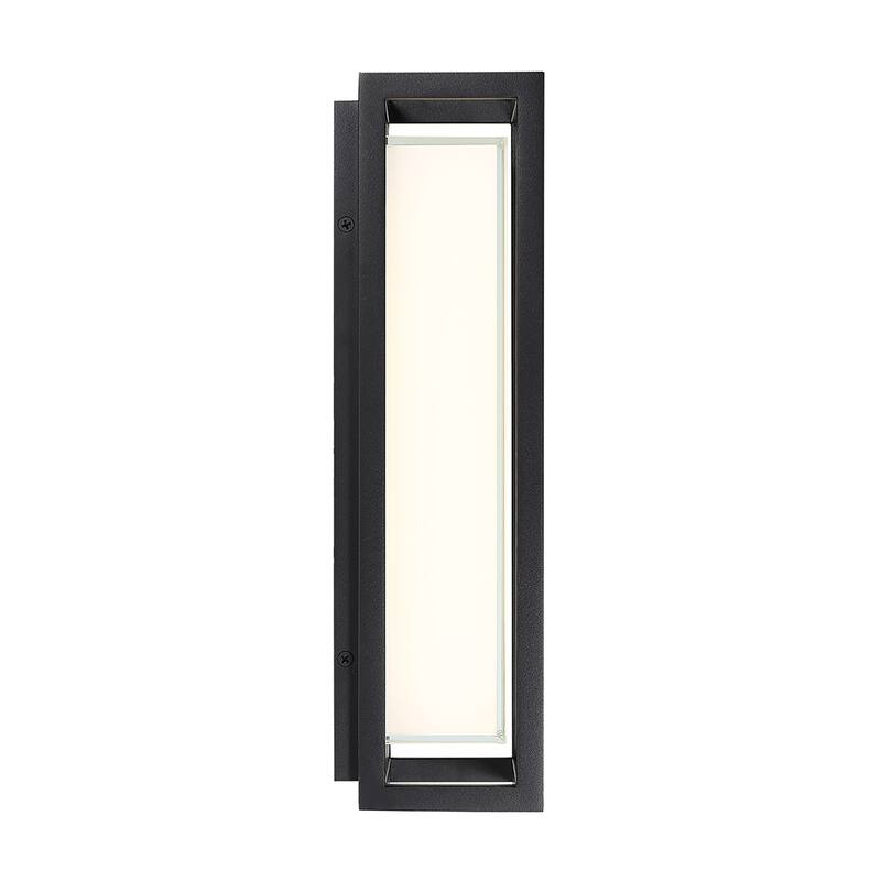 Framed 8in LED Indoor or Outdoor Wall Light 3000K