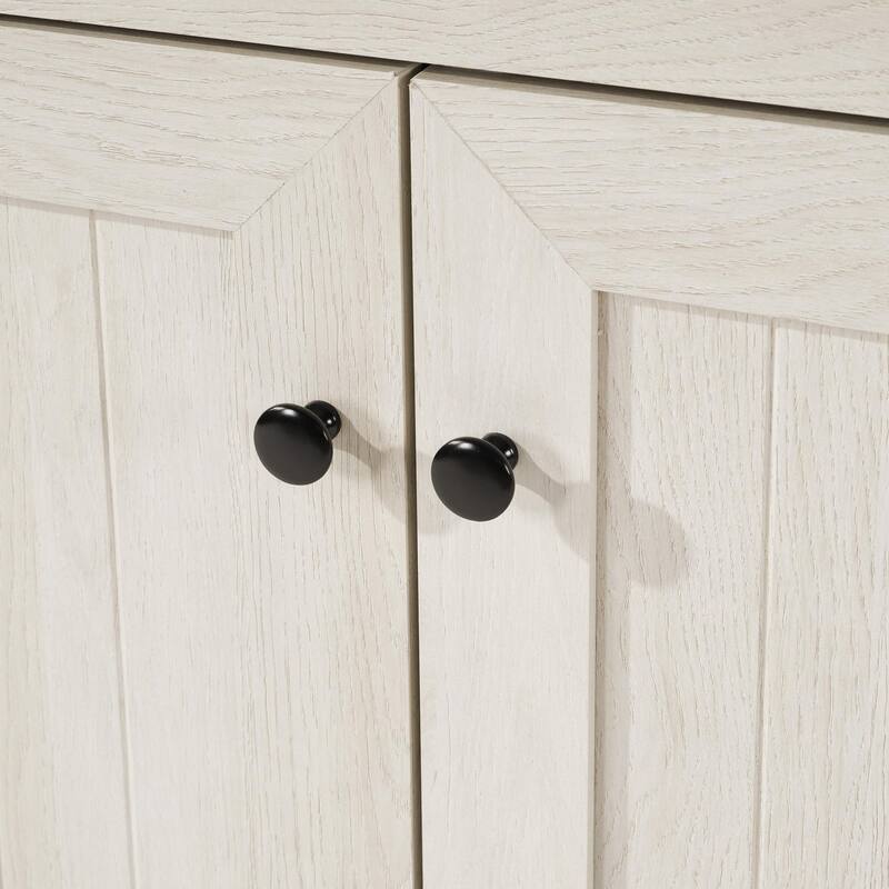 72 Inch Sideboard with Storage Cabinets, Minimalist TV Stand for Living Room, Entryway & Pantry, Dark Walnut