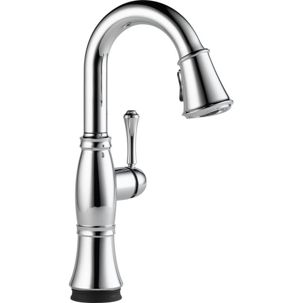 Delta 9997T-DST Cassidy Pull-Down Bar Faucet with Touch Activation and Magnetic Docking Spray Head - Includes Lifetime Warranty