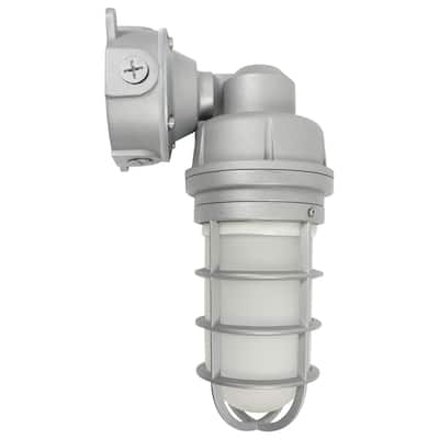 LED Adjustable Vapor Tight Fixture 20W RGB Selectable Gray Finish