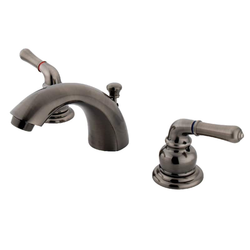Magellan Mini-Widespread Bathroom Faucet - Black Stainless