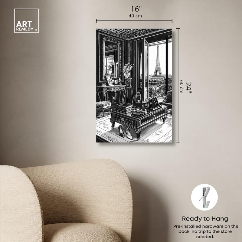 Her Favorite Room II Canvas by Art Remedy, Gallery Wrapped