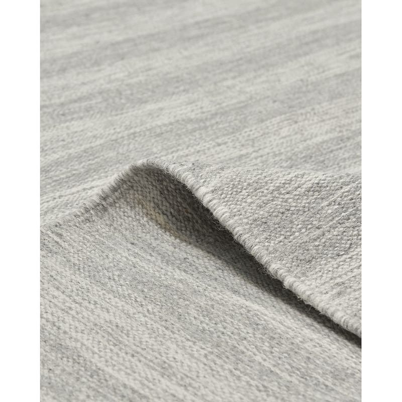 Overton Handmade Modern Contemporary Striped Area Rug