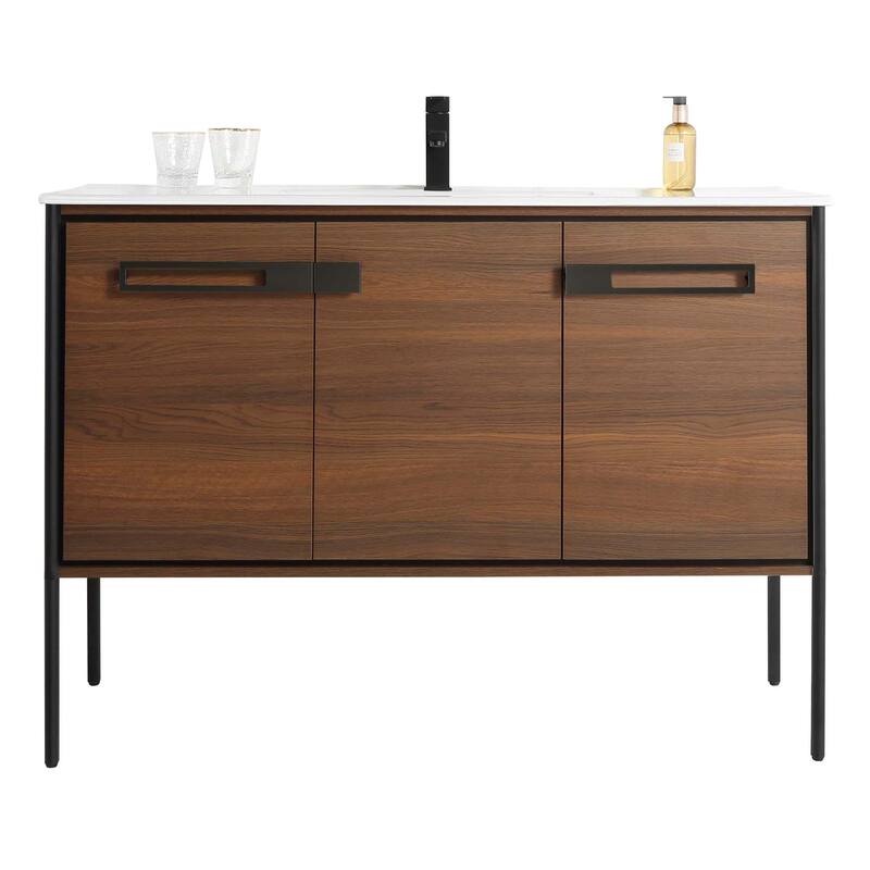 Fine Fixtures Oakville Bathroom Vanity with White Ceramic Sink