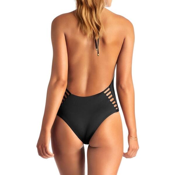Shop Vitamin A Black Womens 8 Reversible One Piece Backless