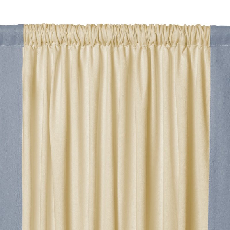 Wilton Colorblock Kitchen Window Tiers, Set of 2