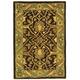 SAFAVIEH Handmade Antiquity Izora Traditional Oriental Wool Rug - 2' x 3' - Brown/Green