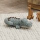 preview thumbnail 6 of 5, Lambs & Ivy Jungle Story Plush Green Alligator Stuffed Animal Toy - Snappy