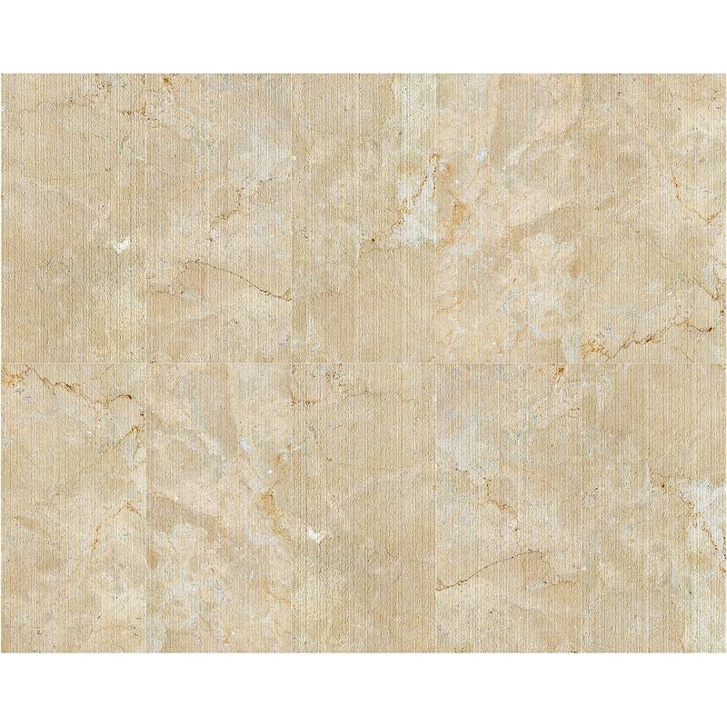12"×24" FS Textured Finished Natural 3D Fluted Marble for Wall, 1 Box 4 PCS