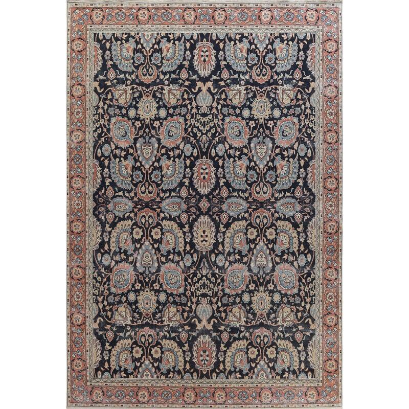Floral Sultanabad Ziegler Turkish Oriental Area Rug Wool Hand-knotted - 9'9" x 13'0"