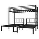 preview thumbnail 6 of 7, Twin over Twin & Twin Bunk Beds Triple Bunks for 3