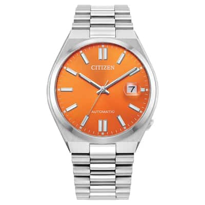 Citizen Men's Tsuyosa Orange Dial Watch - NJ0151-53Z - 6 (36)
