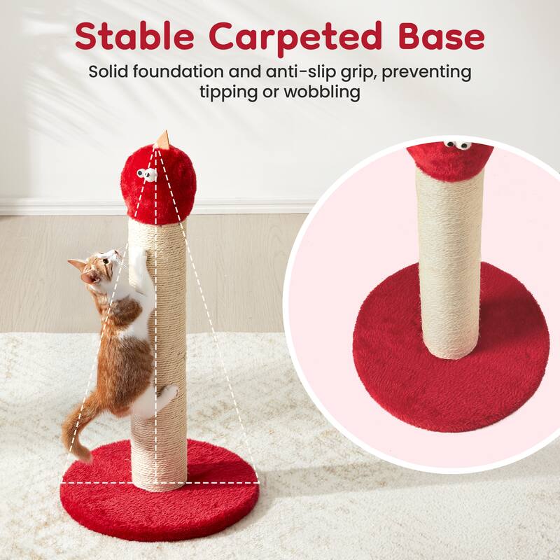 22" Monster-Shaped Cat Scratching Post