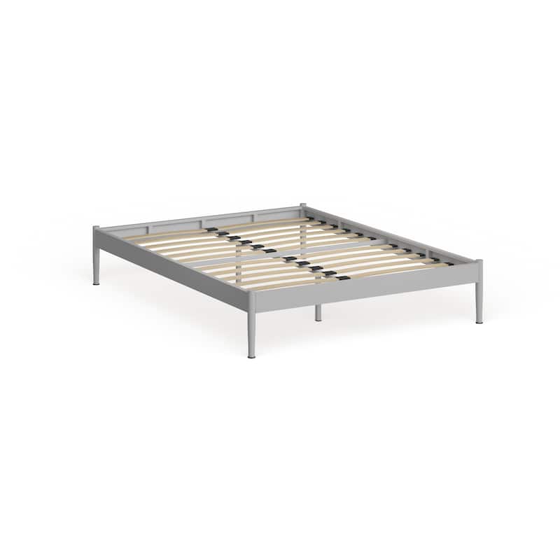 Carson Carrington Deje Stainless Steel Grey Bed Frame