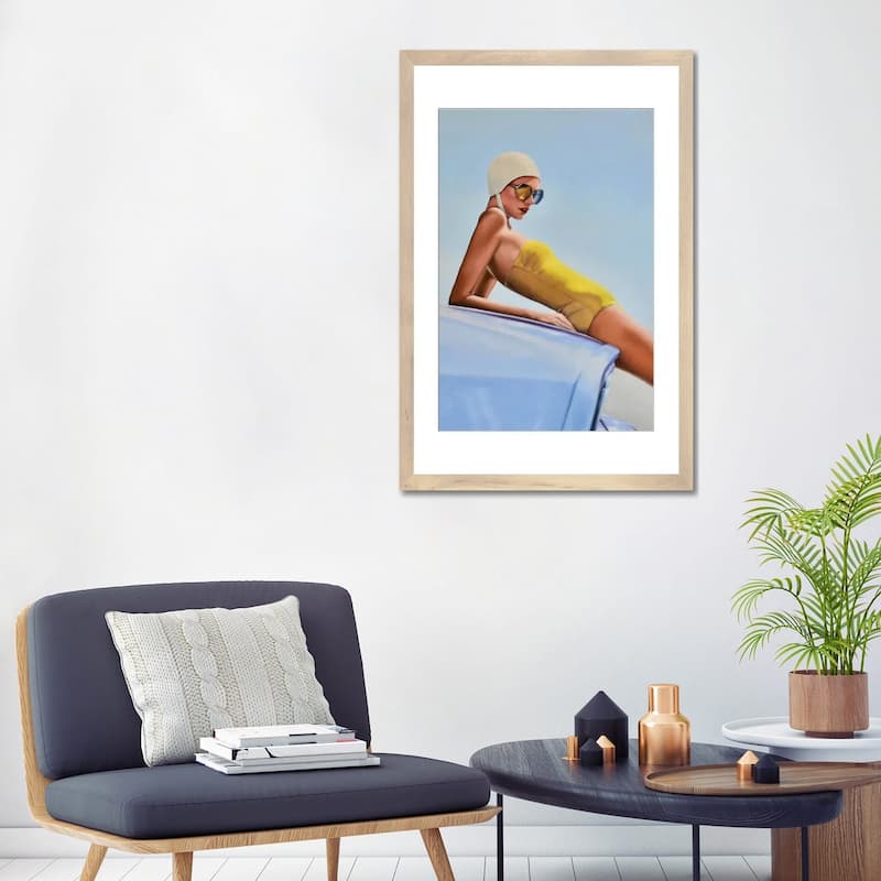 iCanvas "Moments Before A Swim" by Johnny Popkess