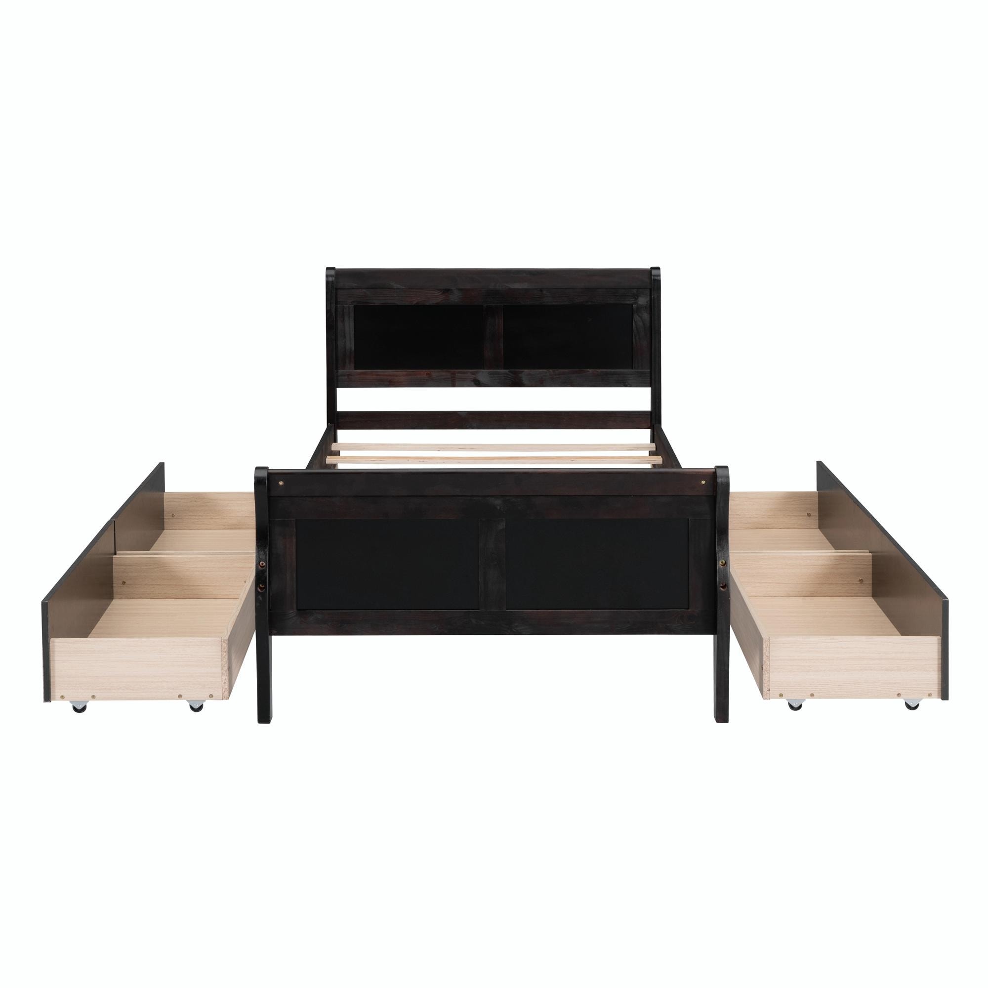 Overstock Platform Bed - Thumbnail 3