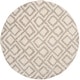 preview thumbnail 7 of 15, SAFAVIEH Arizona Shag Liddie 1.2-inch Thick Rug 6'7" Round - Ivory/Beige - Round