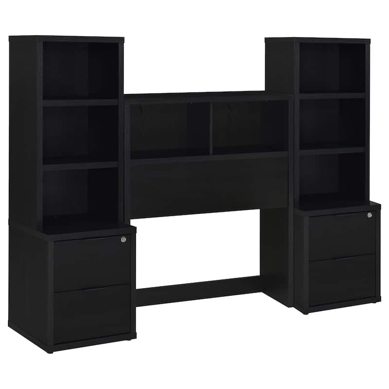 Westpark 3-Piece Bedroom Set Bookcase Headboard