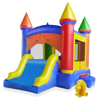 Commercial Inflatable Bounce House with Water Slide and Blower