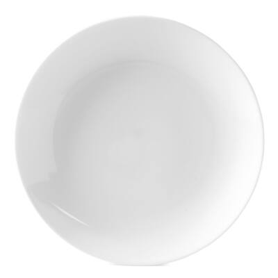 Everyday White Set of 4 Coupe Salad Plate, 7.75 Inch - 7.75 Inch