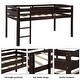 preview thumbnail 4 of 16, Merax Twin Wood Low Loft Bed with Ladder for Kids