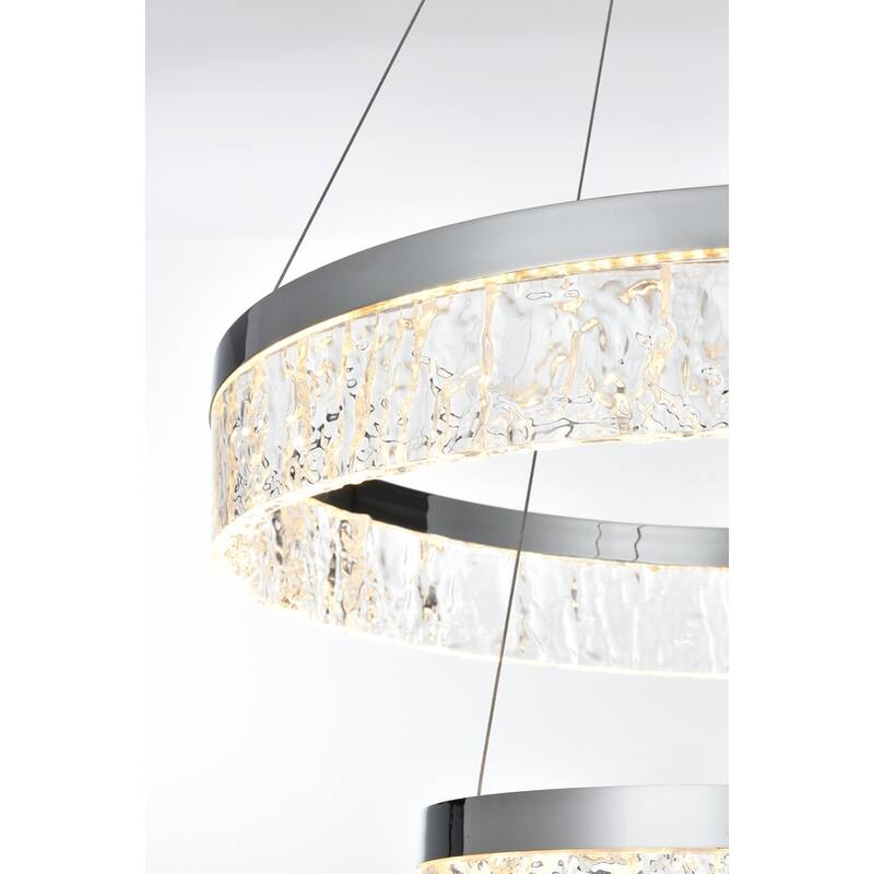Indigo Home 22 inch Adjustable LED chandelier