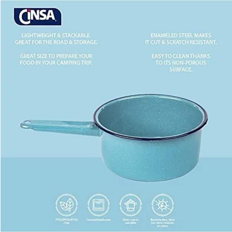 Granite Ware Saucepan