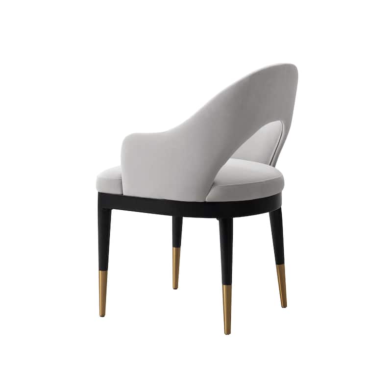Manhattan Comfort Modern Carrington Velvet Dining Armchair