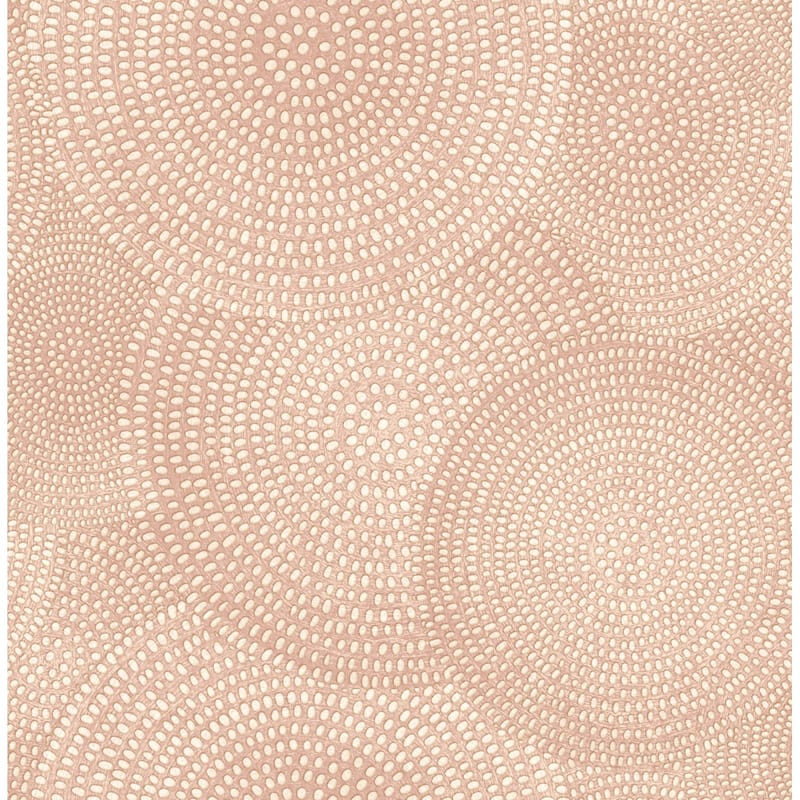 Seabrook Designs Sherrie Circles Unpasted Wallpaper